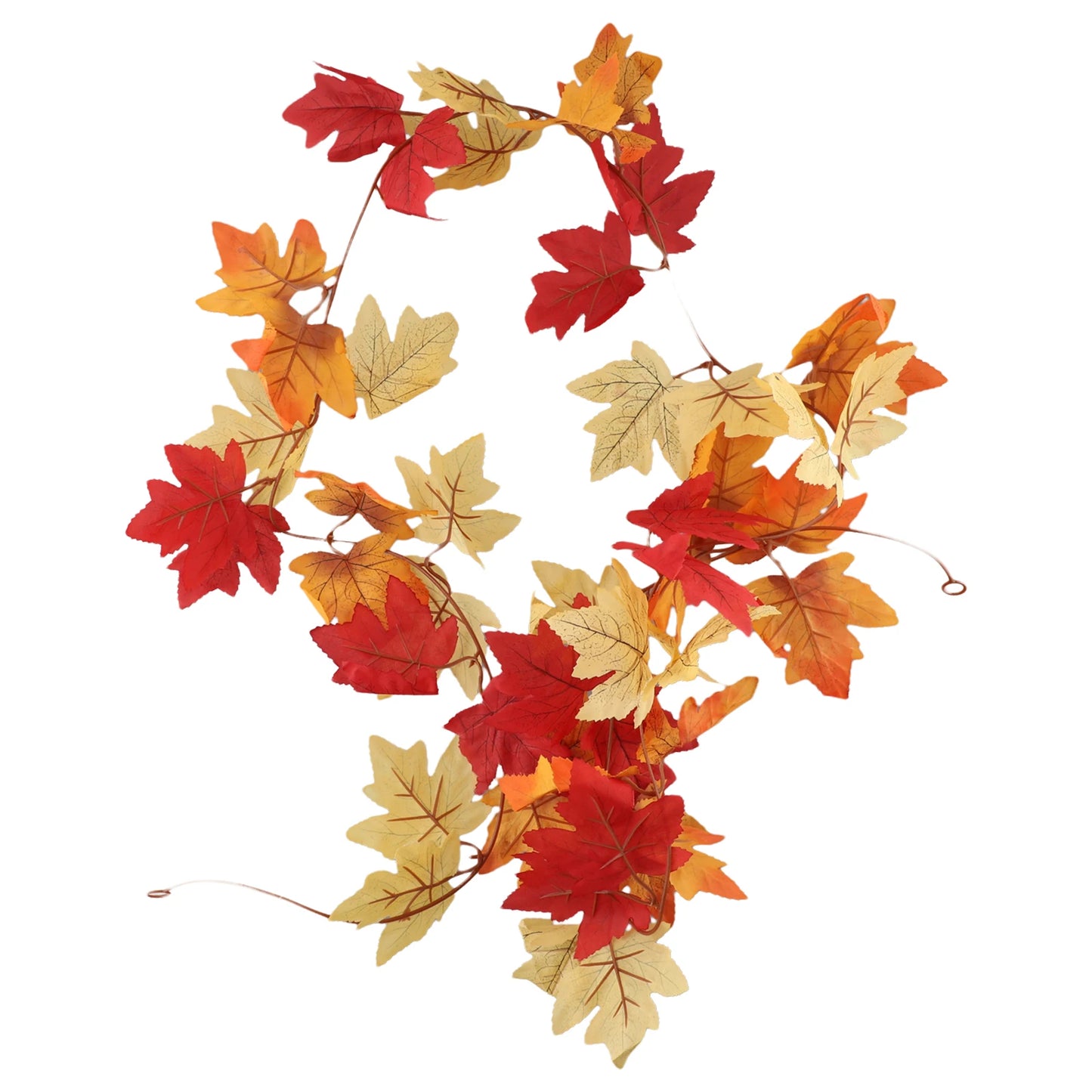 Artificial Maples Leaves Fall Leaf Vine Garland Hanging Vines Home