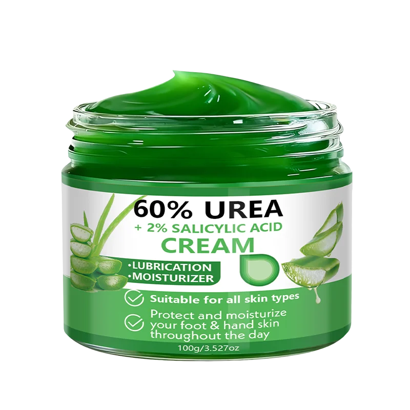 Yuitikue 60% Urea Cream with 2% Salicylic Acid, 100g Foot & Hand Moisturizer for Dry Skin, All Skin Types Friendly Peaceful Pleasures Health and Wellness 1pc 100g