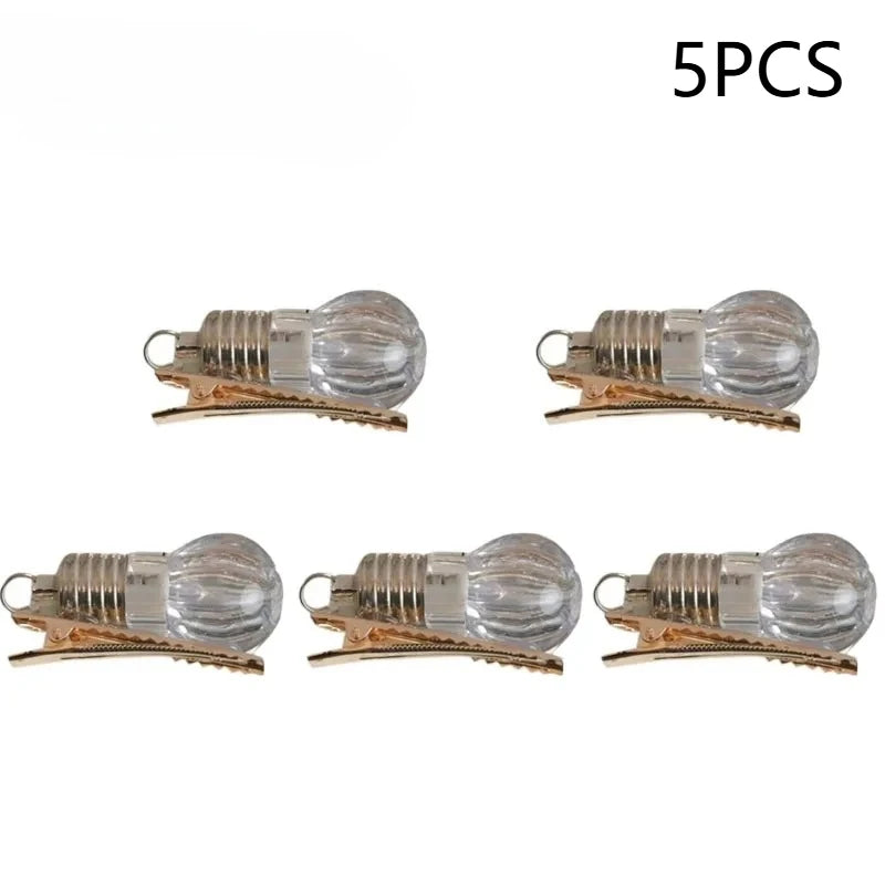 Light Bulb Hair Clip – Sparkling Festival & Concert Edge Clip