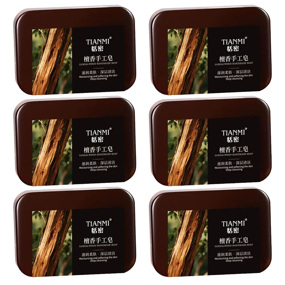 Sandalwood Handmade Bar Soap – Plant-Based Body Soap for All