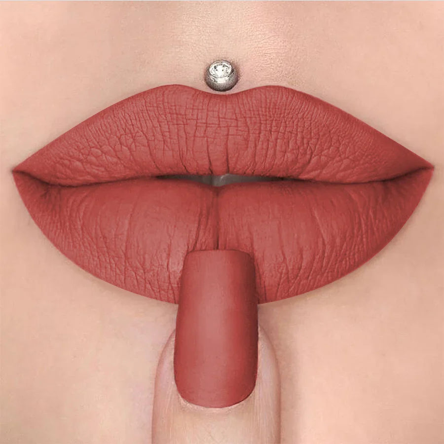 KAFURUX Matte Velvet Lipstick Pen – 15 Shades | Waterproof