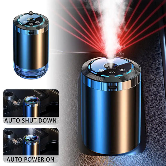 Car Diffuser Humidifier 5 Modes Car Humidifier Aromatherapy Diffusers Car Air Freshener For Car Home Office Bedroom Long Peaceful Pleasures Health and Wellness