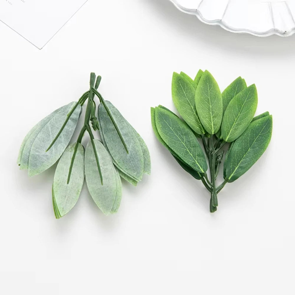 Silk Oleander Artificial Leaves 10pcs – Wedding & Home Décor