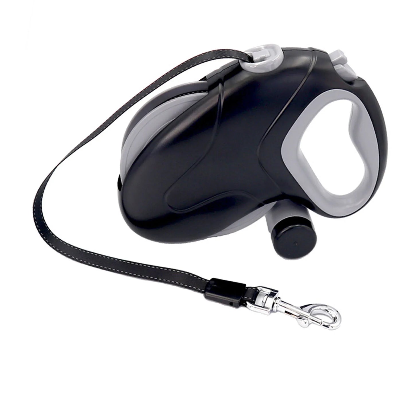 Retractable Dog Leash 33ft 360° Anti-Tangle + Waste Bag Dispenser