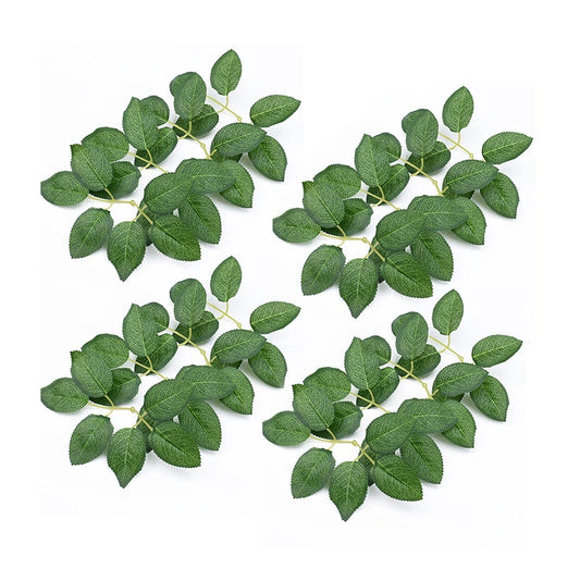 Silk Green Leaves for Wedding, Wreaths & Home Decor – Fake Plants