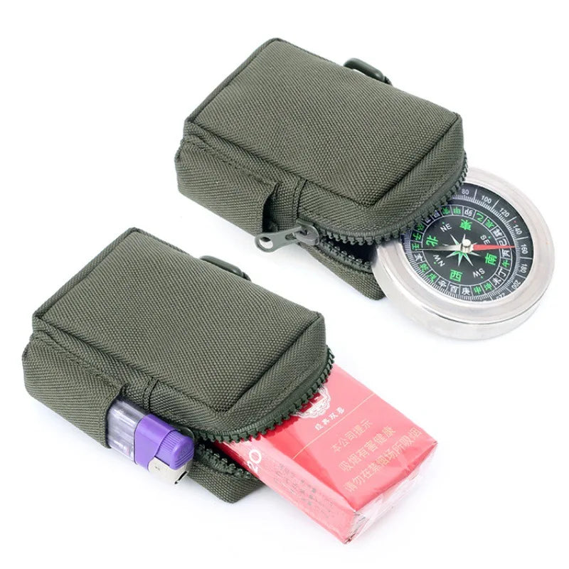 EDC MOLLE Mini Waist Pack – Tactical Nylon Belt Pouch MOLLE Belt Pouch Peaceful Pleasures Health and Wellness