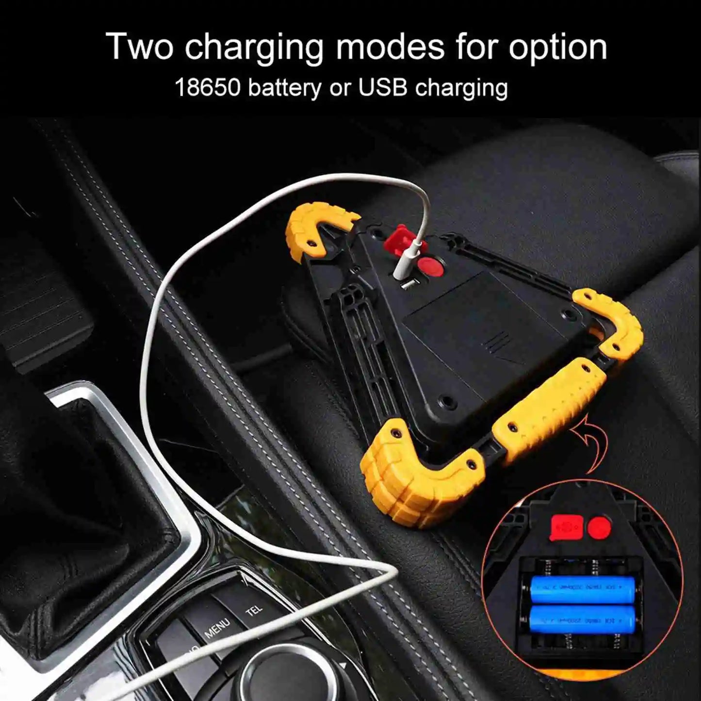 30W LED Emergency Triangle Warning Light | Car Breakdown Safety