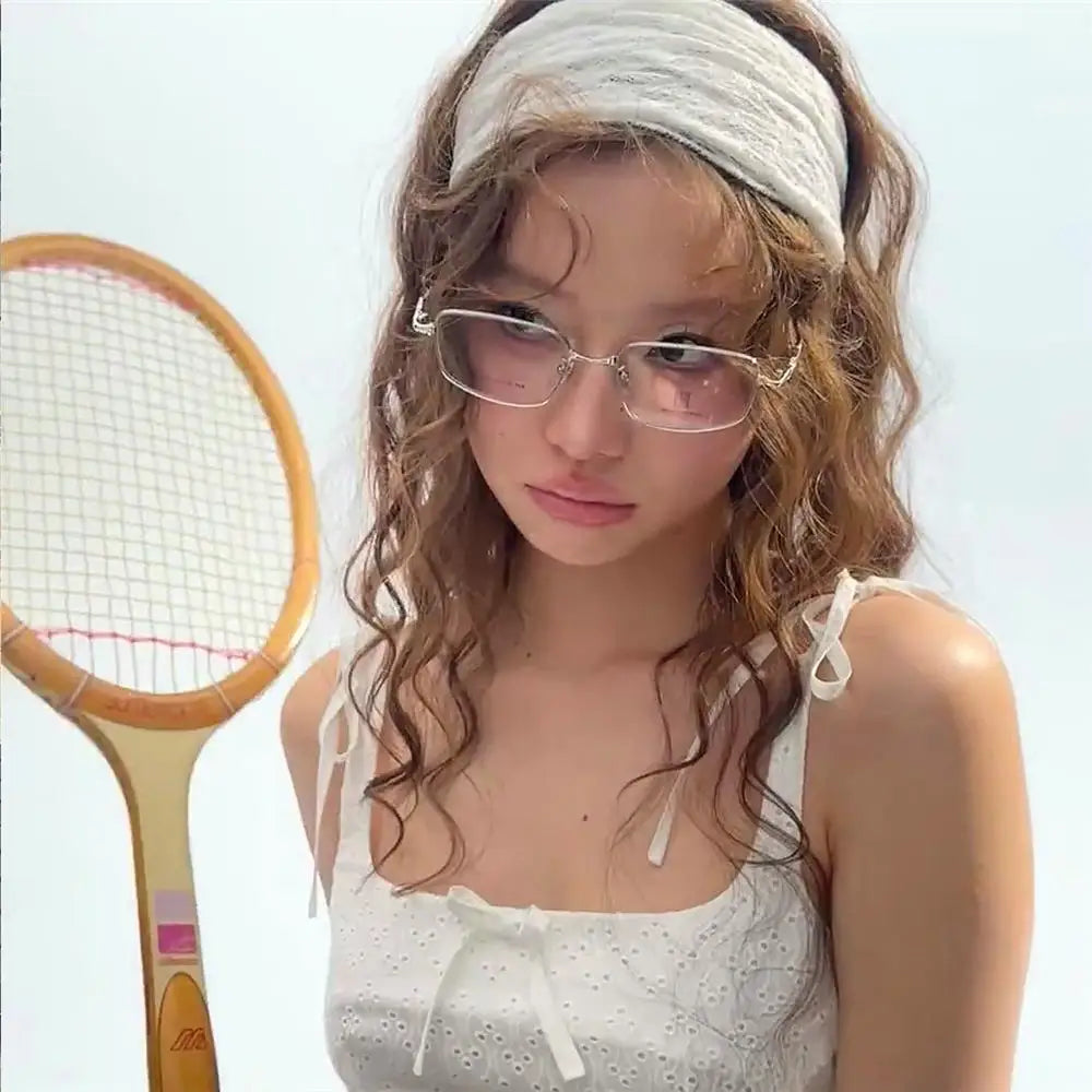 Mesh Lace Headband – Breathable Elastic Hair Wrap for Women
