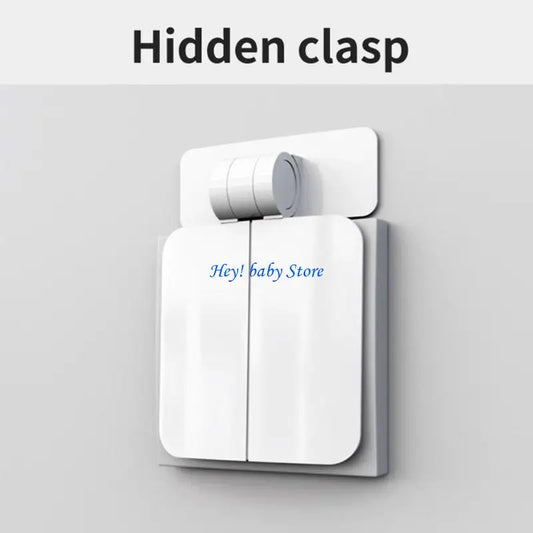 Baby Safety Outlet Cover | Invisible Clasp Socket Protector Baby Safety Cover Peaceful Pleasures Health and Wellness CN