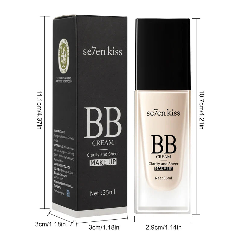 Lightweight Waterproof BB Cream – Long-Lasting Natural Finish