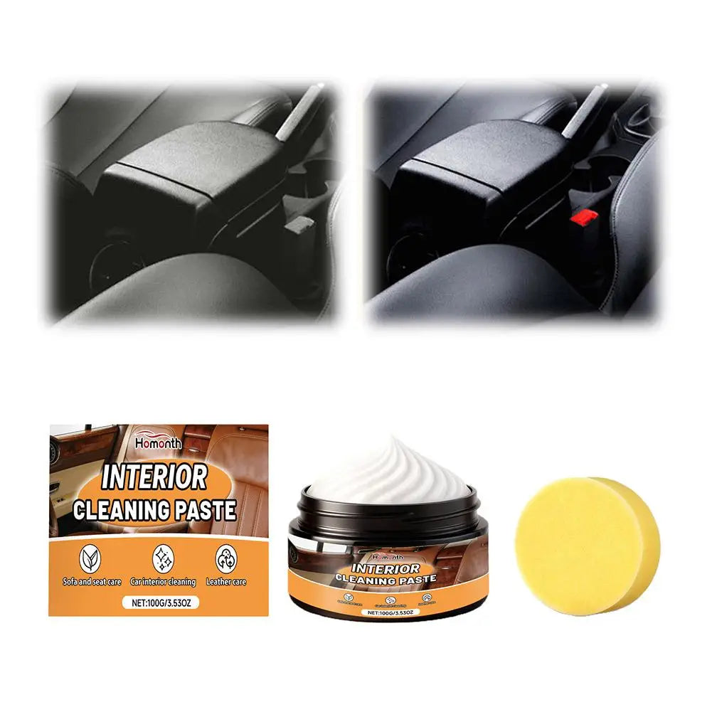 Multifunctional Leather Care Maintenance Oil Cleaning Cream for Car Interior Leather Seat Sofa Bag Shoes Jacket Care Polishing/v Peaceful Pleasures Health and Wellness A