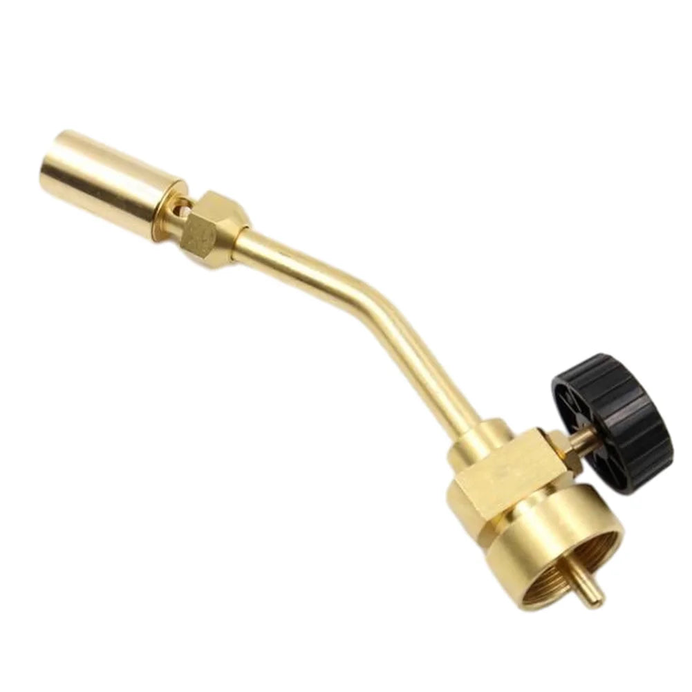 Full Copper Spray Torch Nozzle Pencil Flame MAPP Gas Welding Torch High Temperature Heating Flame Gun for Soldering/Brazing Peaceful Pleasures Health and Wellness