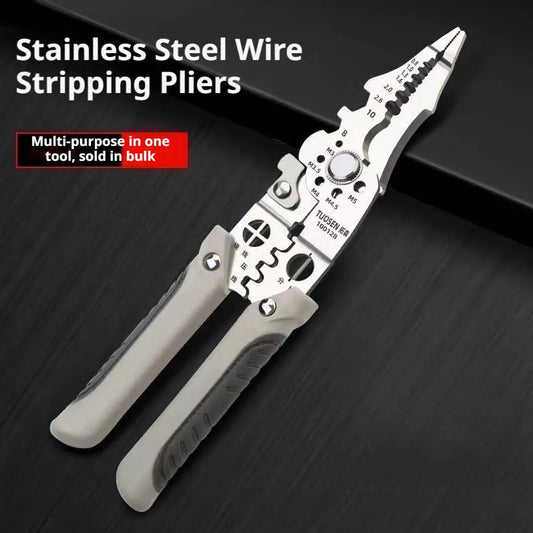 7-in-1 Wire Stripper Plier | Cutting, Crimping & Winding Tool Wire Stripper Plier Peaceful Pleasures Health and Wellness