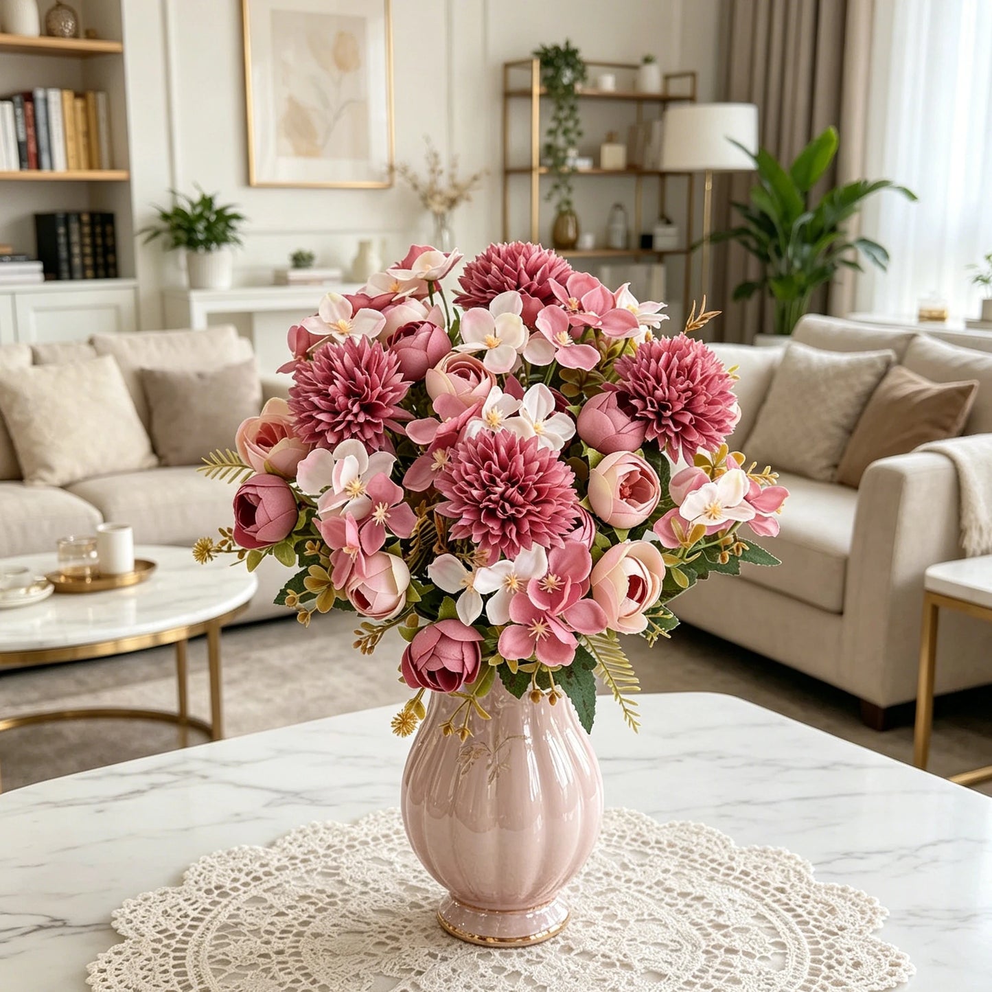 Artificial Silk Hydrangea Flowers – Wedding & Home Decor