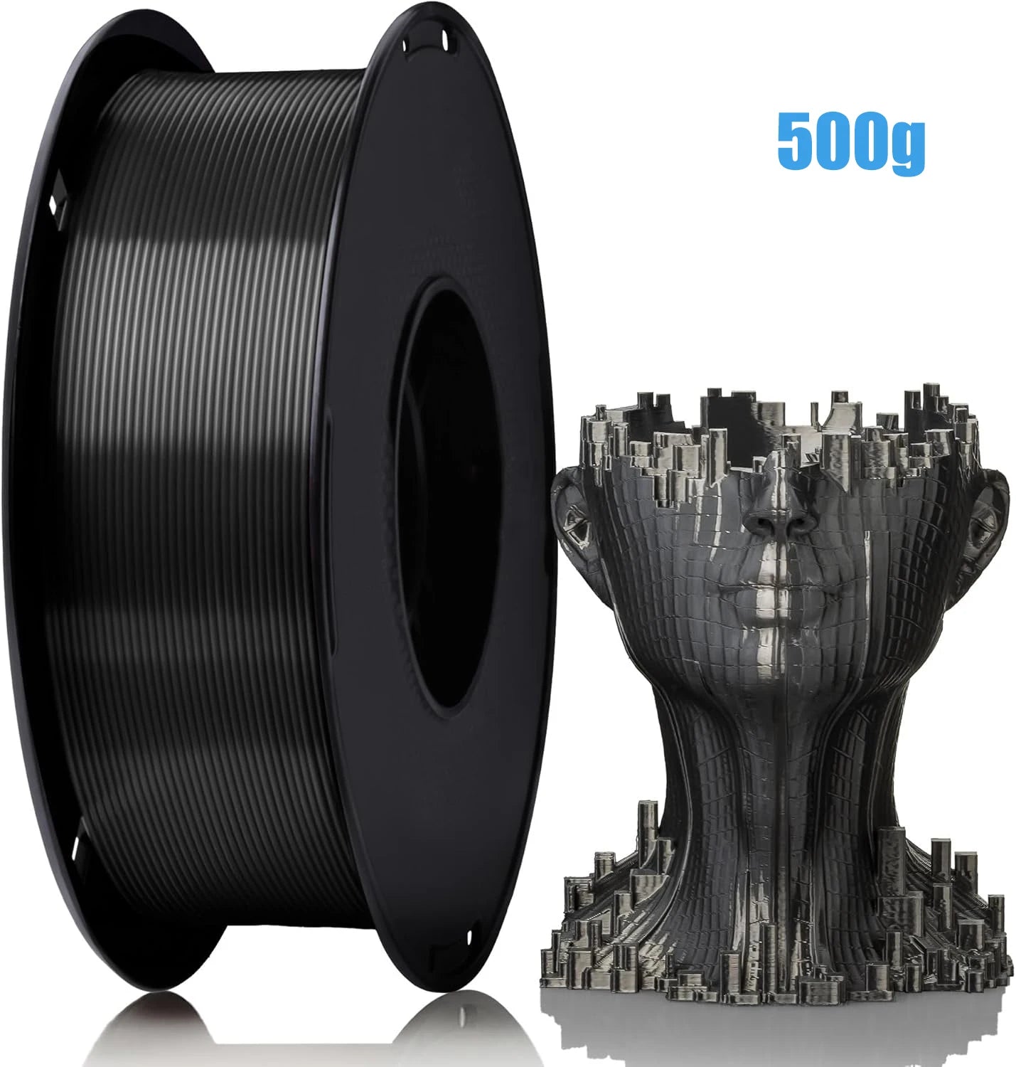Silk PLA Filament 1.75mm | Metal-Like Shiny Finish, ±0.02mm Accuracy