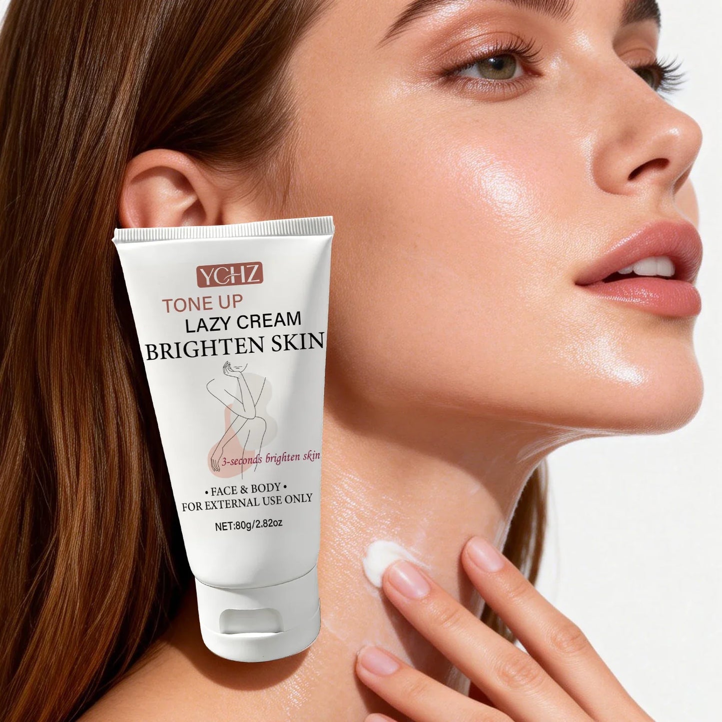 YCHZ Skin Brightening Cream | Niacinamide & Collagen | 80g
