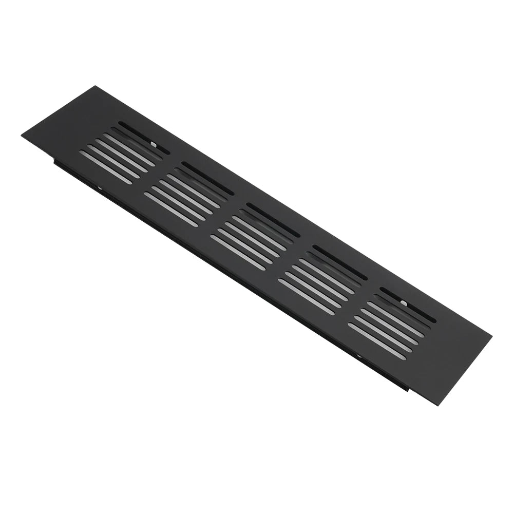 Aluminium Rectangular Cabinet Wardrobe Air Vent Grille Ventilation