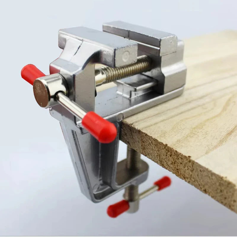 3.5" Aluminum Mini Bench Vise – Jewelers Hobby Clamp Tool