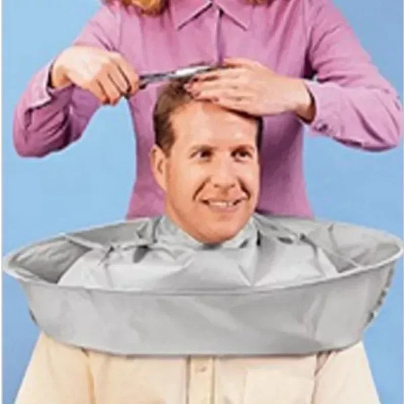 Hair Cut Umbrella Capes Haircut Cloak Cloth Hair Dye Three-Dimensional Breathable Household Haircut Cloak Foldable Haircut Tool Peaceful Pleasures Health and Wellness