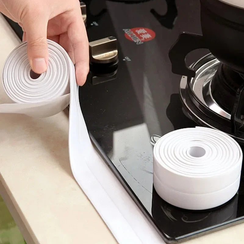 Waterproof Self-Adhesive Caulk Sealing Tape 320cm PVC Strip