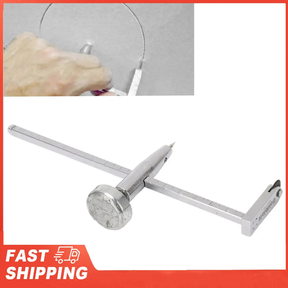 Dry Wall Circle Hole Cutter Steel Shaft Plasterboard Saw Adjustable