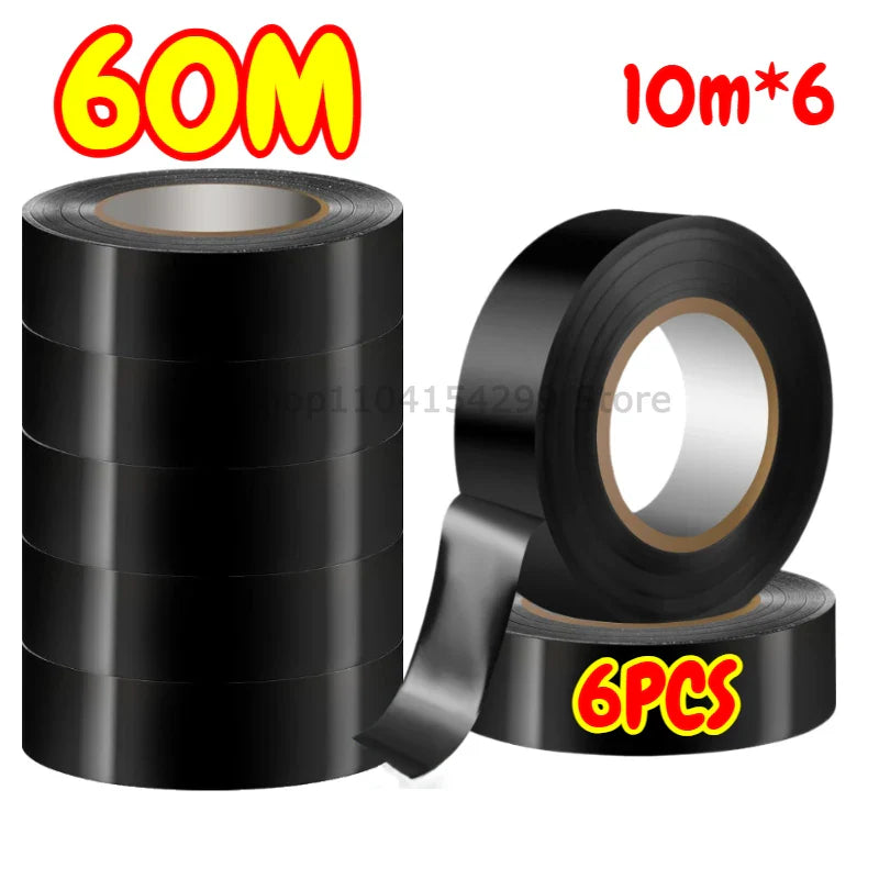 Black PVC Electrical Insulating Tape – Heat Resistant & Waterproof