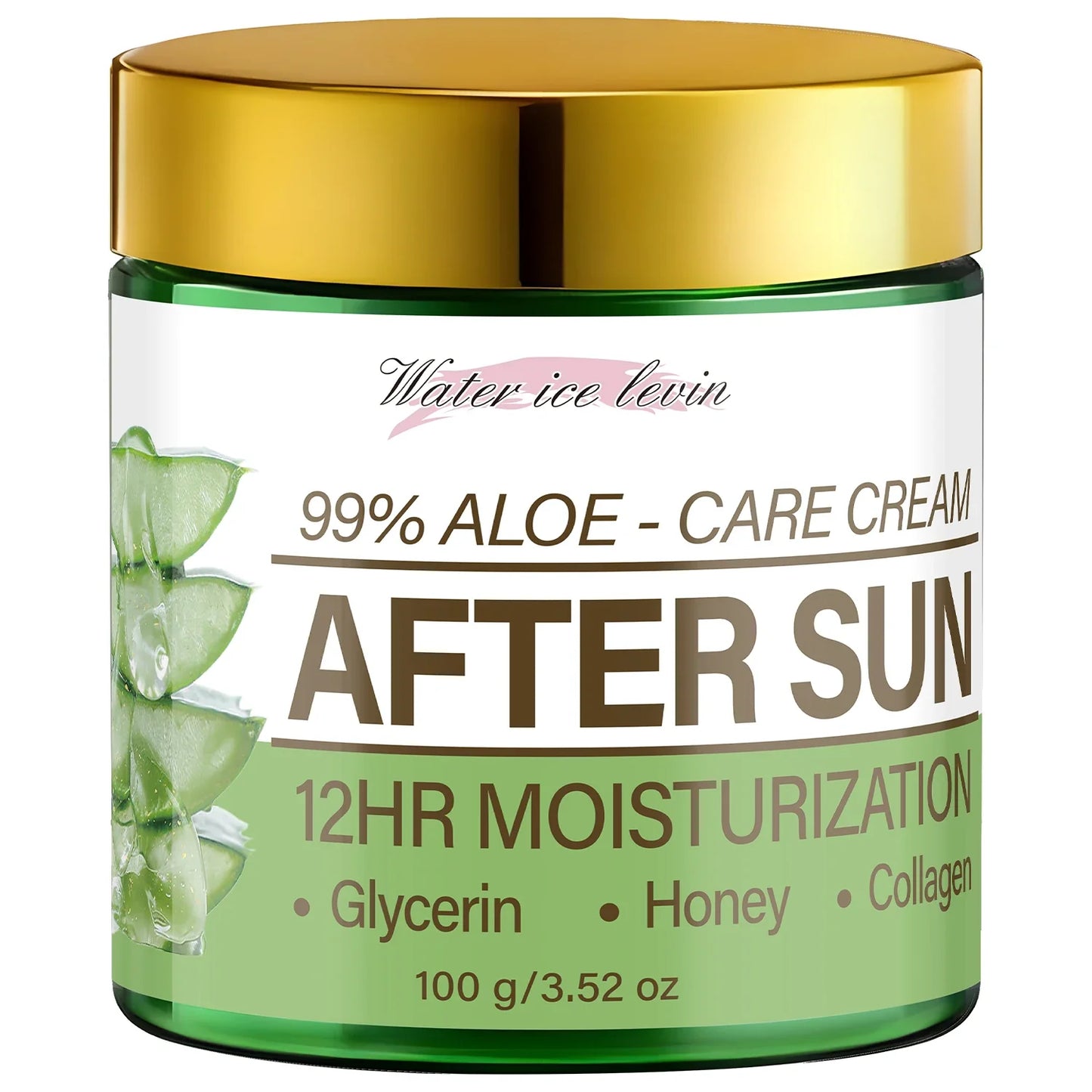 99% Aloe Vera After Sun Cream – 12HR Hydration, Collagen & Glycerin
