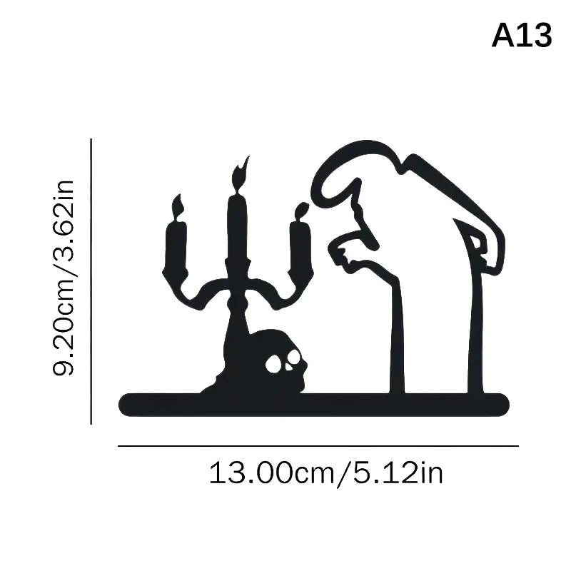 La Linea Line Art Wall Sticker Minimalist Self-Adhesive Waterproof Decal For Walls, Doors, Glass, Cars Home And Car Decoration Peaceful Pleasures Health and Wellness A13