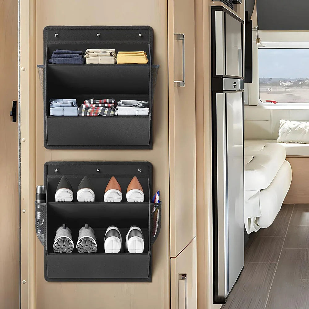 Over-the-Door Shoe Organizer | Large Pocket Hanging Shoe Rack
