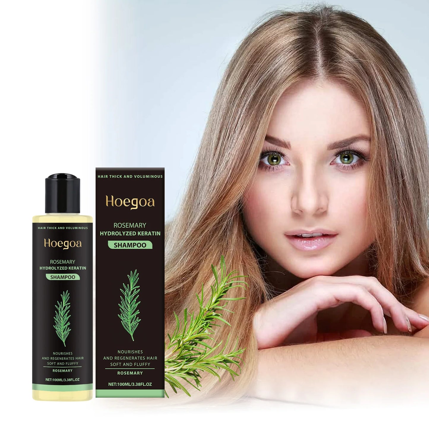 Rosemary Shampoo – Thickening, Volumizing & Oil Control