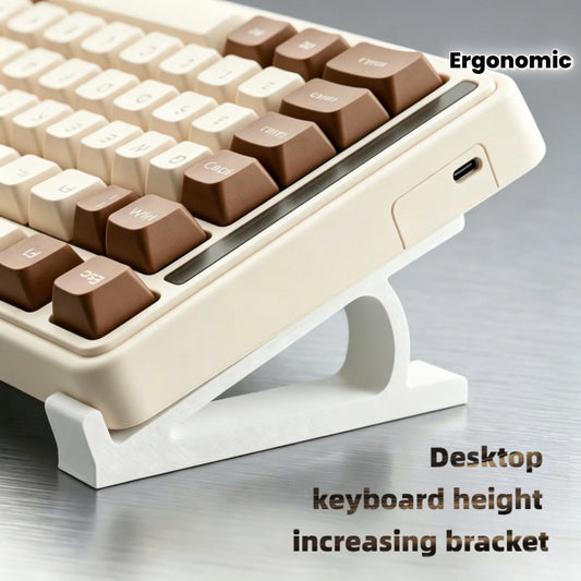 Desktop Keyboard Height Increasing Bracket Anti Slip Ergonomic Peaceful Pleasures Health and Wellness