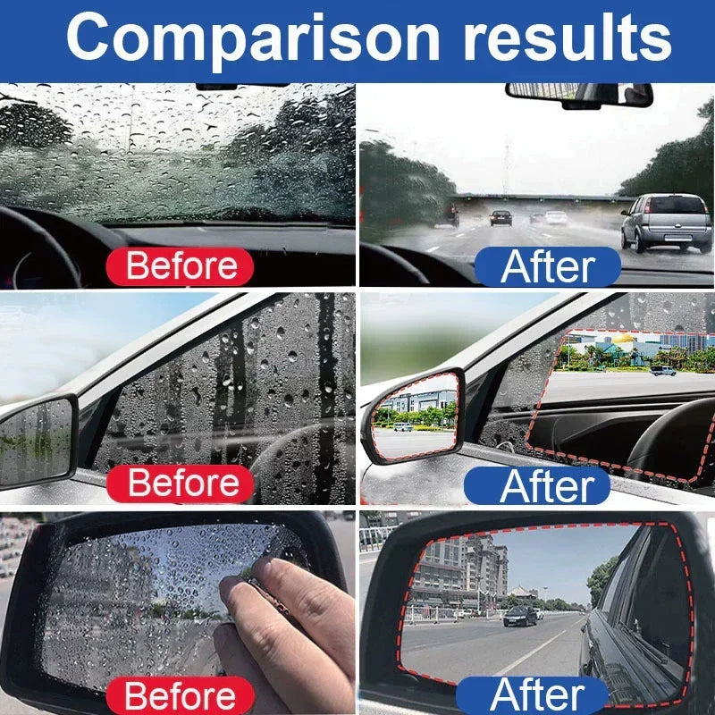 Anti-Rain for Cars Glass Water Repellent Spray Long Lasting Ceramic Windshield Nano Hydrophobic Protection Coating Peaceful Pleasures Health and Wellness