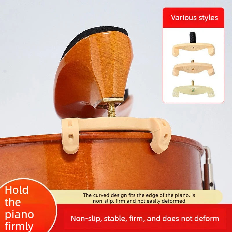 Violin Shoulder Bracket Foot Paw Extended Pad 4 4-3 Universal