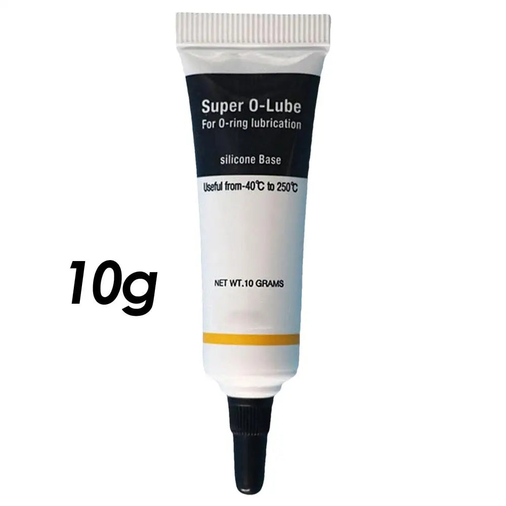 10g Waterproof Silicone Grease, O Ring Lubricant For Scuba Valve Sealant, Plumbing Diving Machine Maintenance car accessories Peaceful Pleasures Health and Wellness 10g
