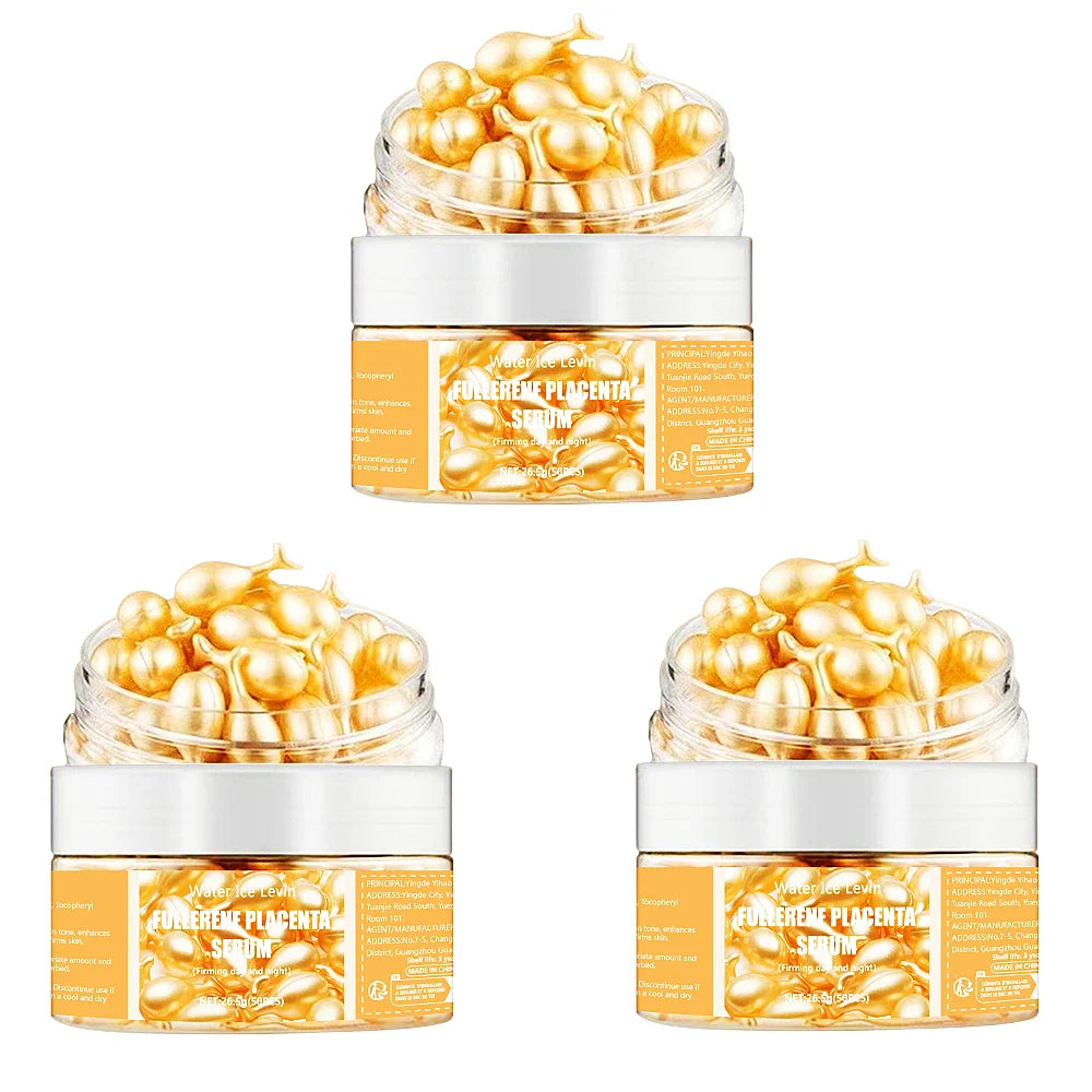 50 Collagen & Hyaluronic Acid Face Serum Capsules