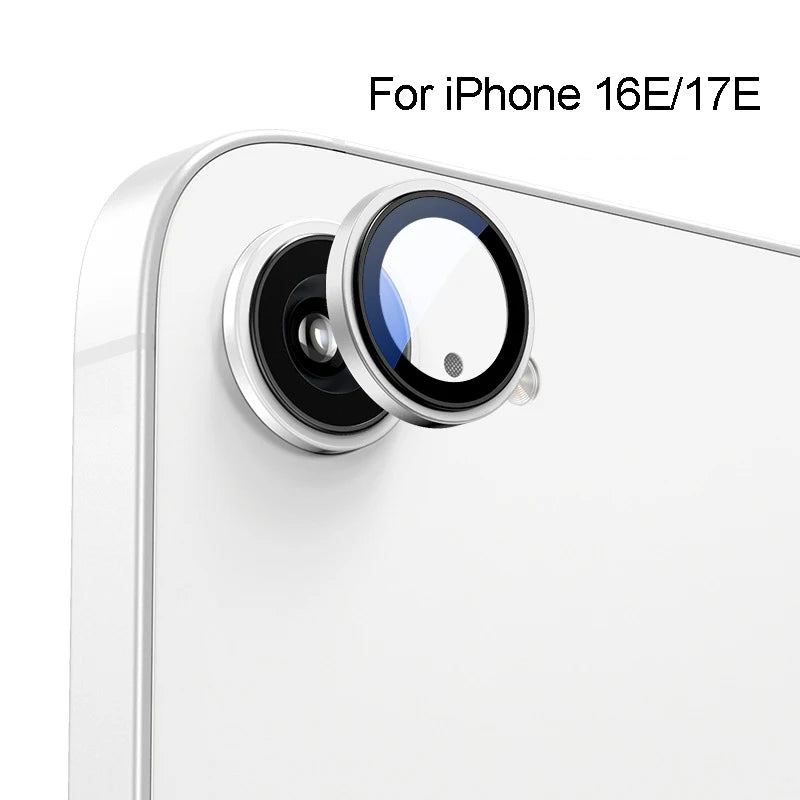 For iphone 17e camera protector for iphone camera lens cover for iphone 16e camera protective film for iPhone camera protection Peaceful Pleasures Health and Wellness Silver for i16e i17e
