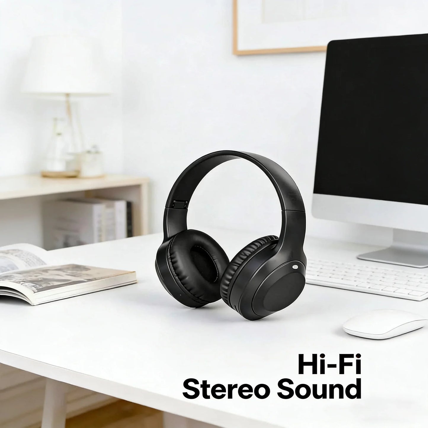 M5 Wireless Bluetooth HiFi Over-Ear Headphones | TF Card & AUX