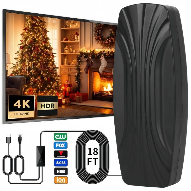 HD Digital TV Antenna – ATSC Indoor & Outdoor HDTV Receiver