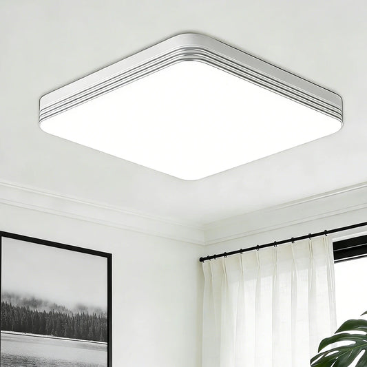 RUNTOIN Ultra-Thin LED Ceiling Light 18W–48W Round & Square LED Ceiling Light Peaceful Pleasures Health and Wellness