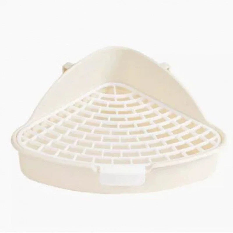 Corner Litter Tray for Hamsters, Guinea Pigs & Small Pets
