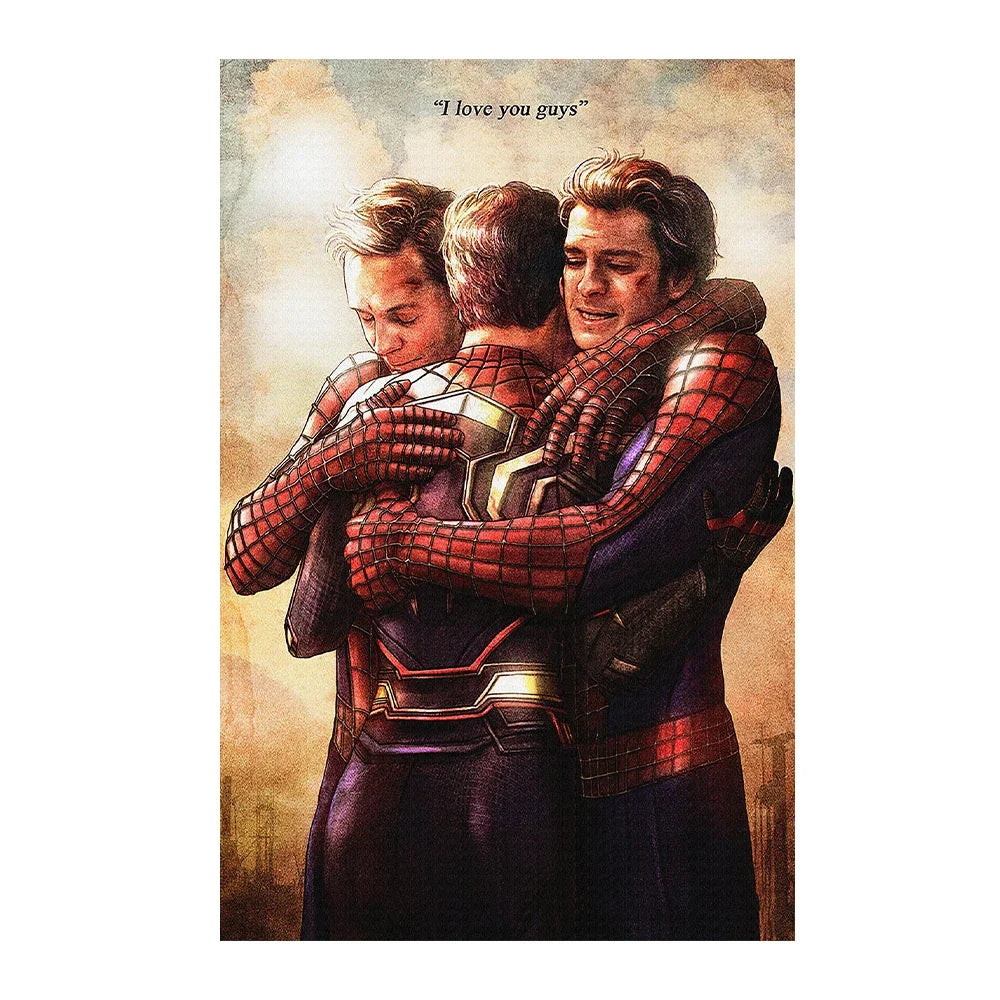Spiderman No Way Home Movie Poster And Print Superhero Canvas Painting Wall Art Living Room Home Decoration Gift Peaceful Pleasures Health and Wellness 9 30x40cm