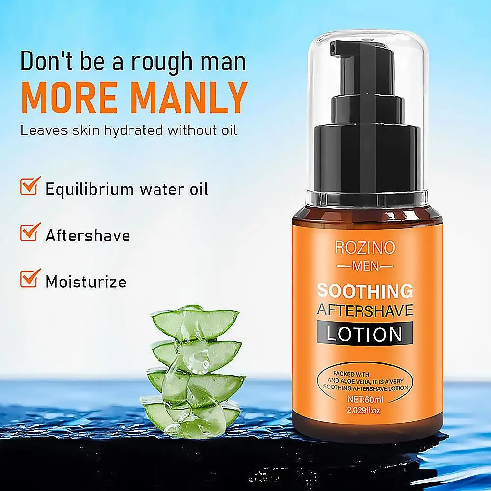 Men's After Shave Lotion – Soothing, Moisturizing & Refreshing 60ml Peaceful Pleasures Health and Wellness