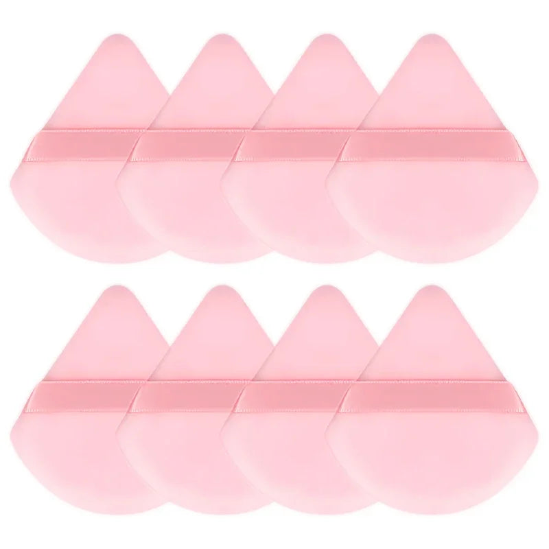 Velvet Triangle Makeup Puff | Soft Sponge Foundation Blender