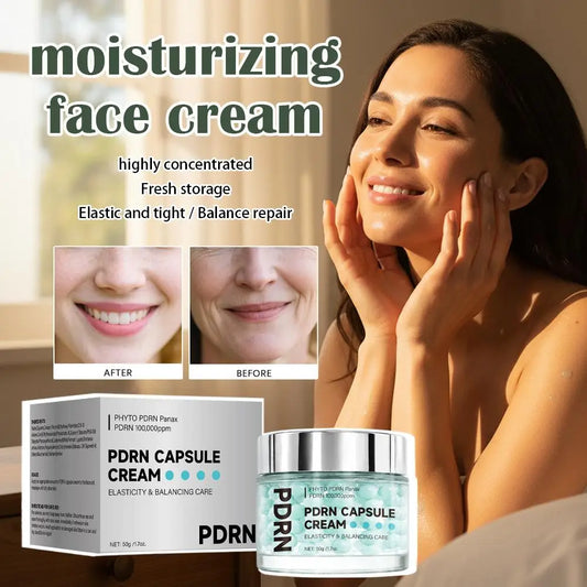Pdrn Capsule Revitalizing Cream High Concentration Skin Repair Firming Moisturizing Elasticity & Balancing Care Peaceful Pleasures Health and Wellness