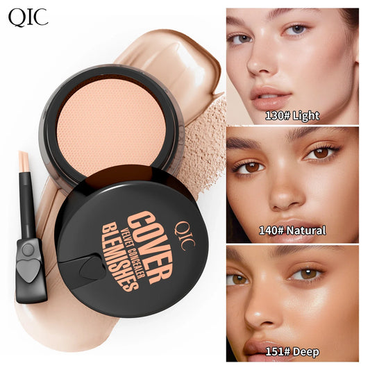QIC Full Coverage Waterproof Concealer Cream – All Skin Types Concealer Cream Oasis Select