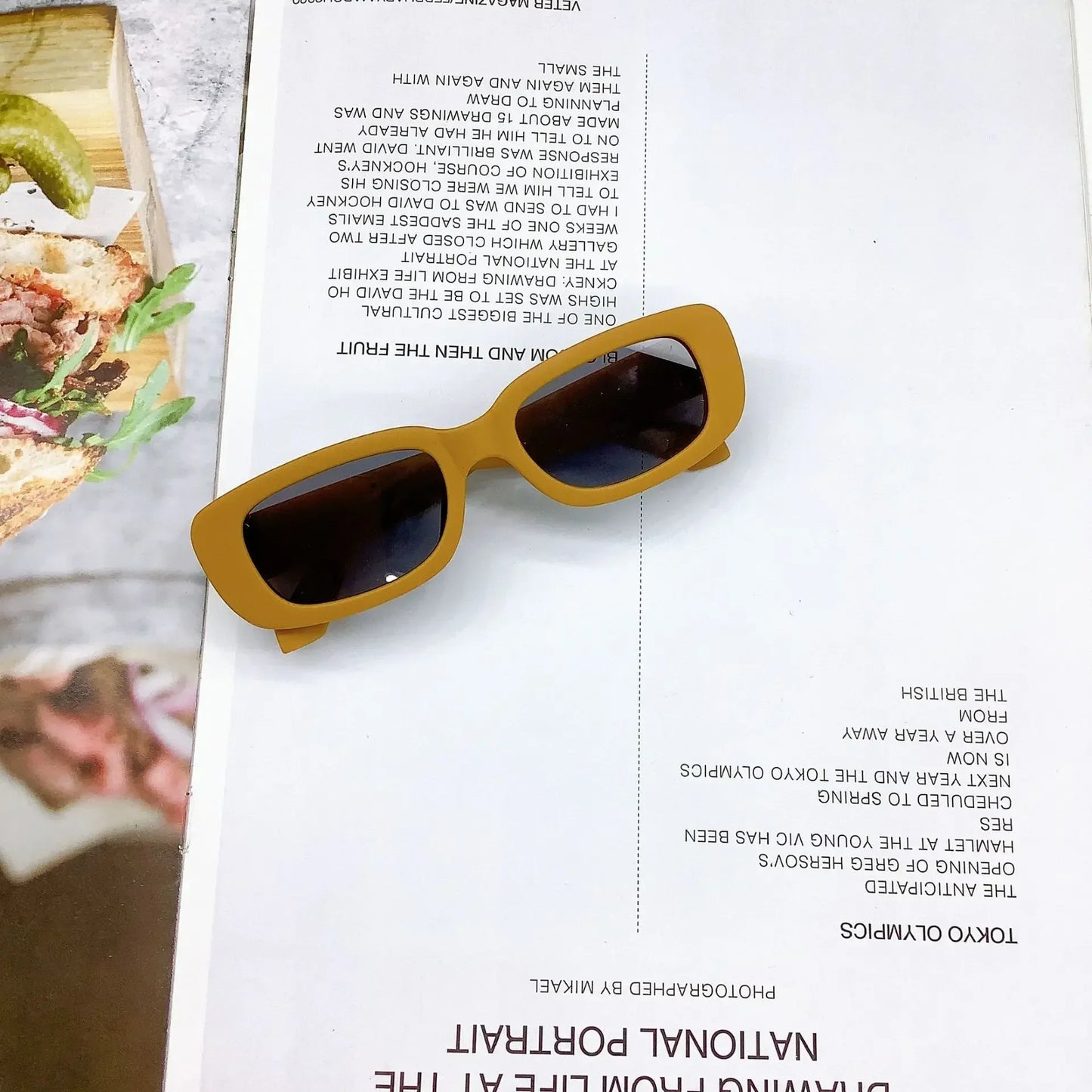Kids UV400 Rectangle Sunglasses | Vintage Frosted Boys & Girls