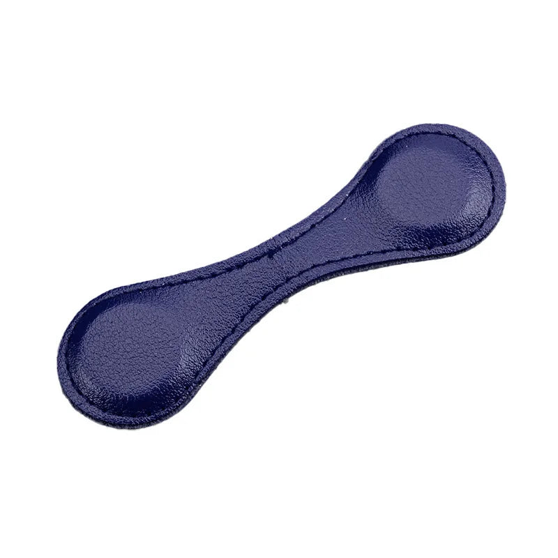 2/4pcs Magnetic Clip Sleeve Magnetic Buckle Shortening Artifact Anti Sweeping Magnetic Buckle for Leather Bookmark Book Lovers Peaceful Pleasures Health and Wellness 4pcs blue and random