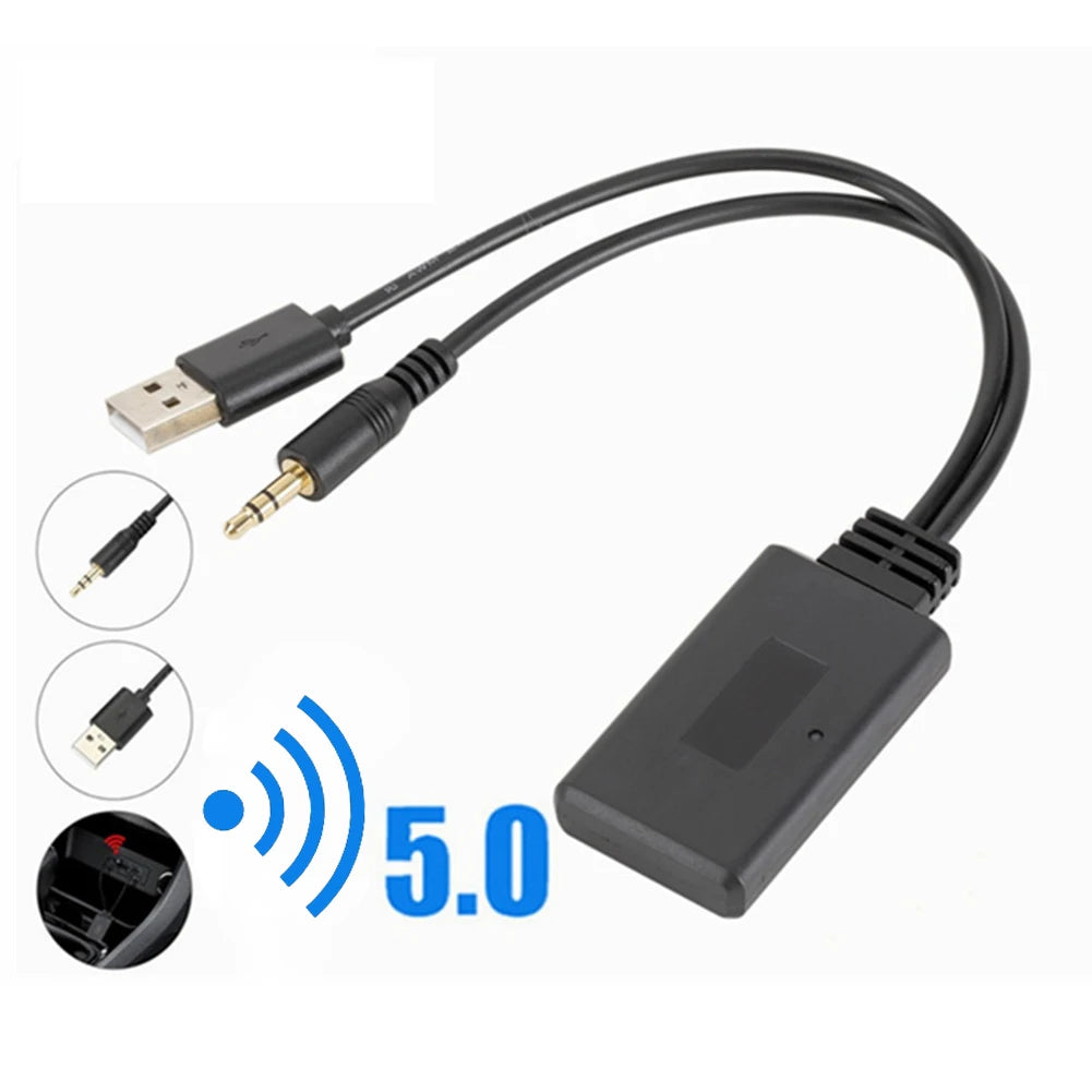 Universal Car Bluetooth Aux Adapter – Wireless Audio Peaceful Pleasures Health and Wellness