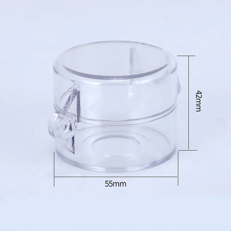 1pcs Anti-Missing Elevator Emergency Stop 22mm Push Button Switch Protective Cover Protective Cover Accessory Round Warning Ring Peaceful Pleasures Health and Wellness onesize A6