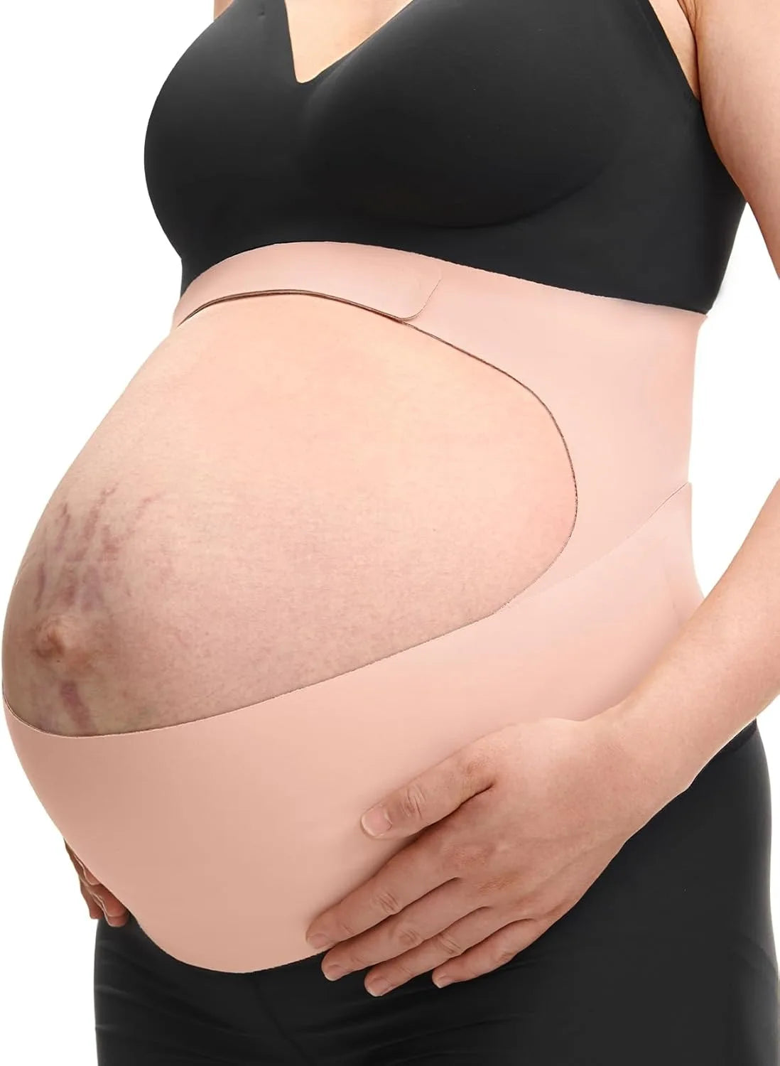 Pregnancy Belly Band, CozySupport Ergonest Maternity Belly Band, Invisible Pregnancy Belt Peaceful Pleasures Health and Wellness